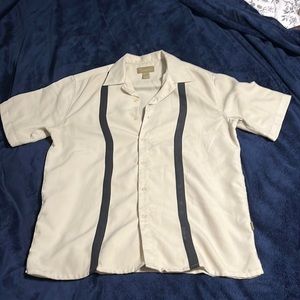 Cream Bowling Shirt